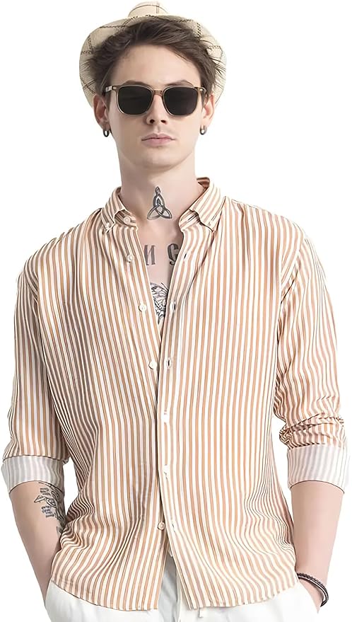 u turn men's casual printed striped stylish latest formal shirt for men u turn men's casual printed striped stylish latest formal shirt for men